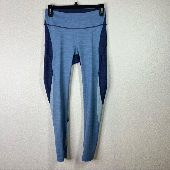 Outdoor Voices Women's Multi Color Blue Workout Leggings Athleisure Pants Size S - Picture 1 of 7